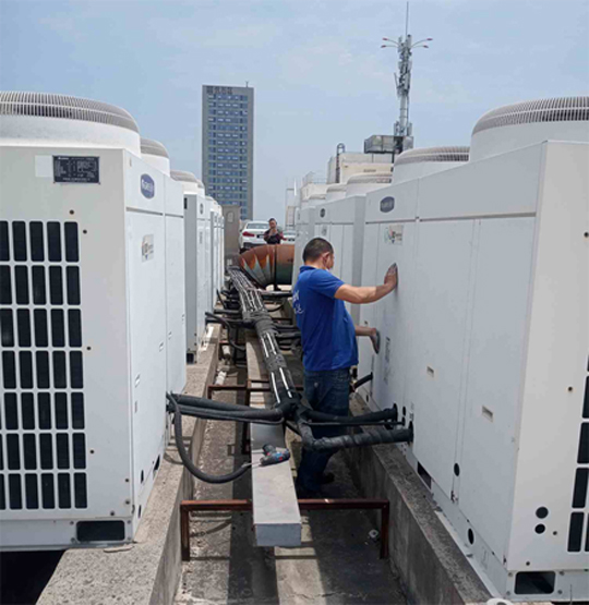 岚县中央空调制热和不制冷系统维修方法